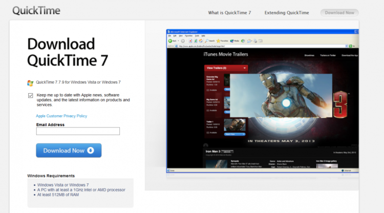 download quicktime component for mac